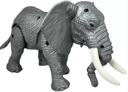 Walking Elephant with Real Sound Robotic Legs musical battery toy for kids from 3 years above age