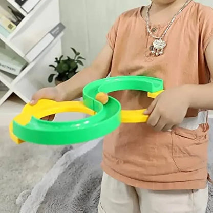 8 Shaped Infinite Loop Track Balancing Ball Game For Kids Indoor or Outdoor Play Game