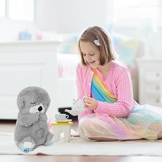 Breathing Teddy with Soothing Sound & light