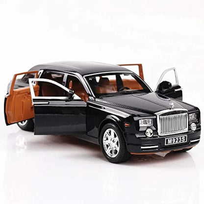 Roles Royce Metal Die-cast pull back car with Openable Doors toy cars for kids and Adults gifting