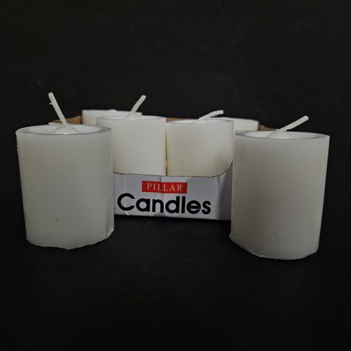 Pure wax t-light candle pack of 6 piece set