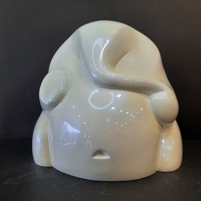 Big white ganesh idol