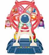 Plutofit Amusement Park Rotating Ferris Wheel Toy with Music and Light for kids