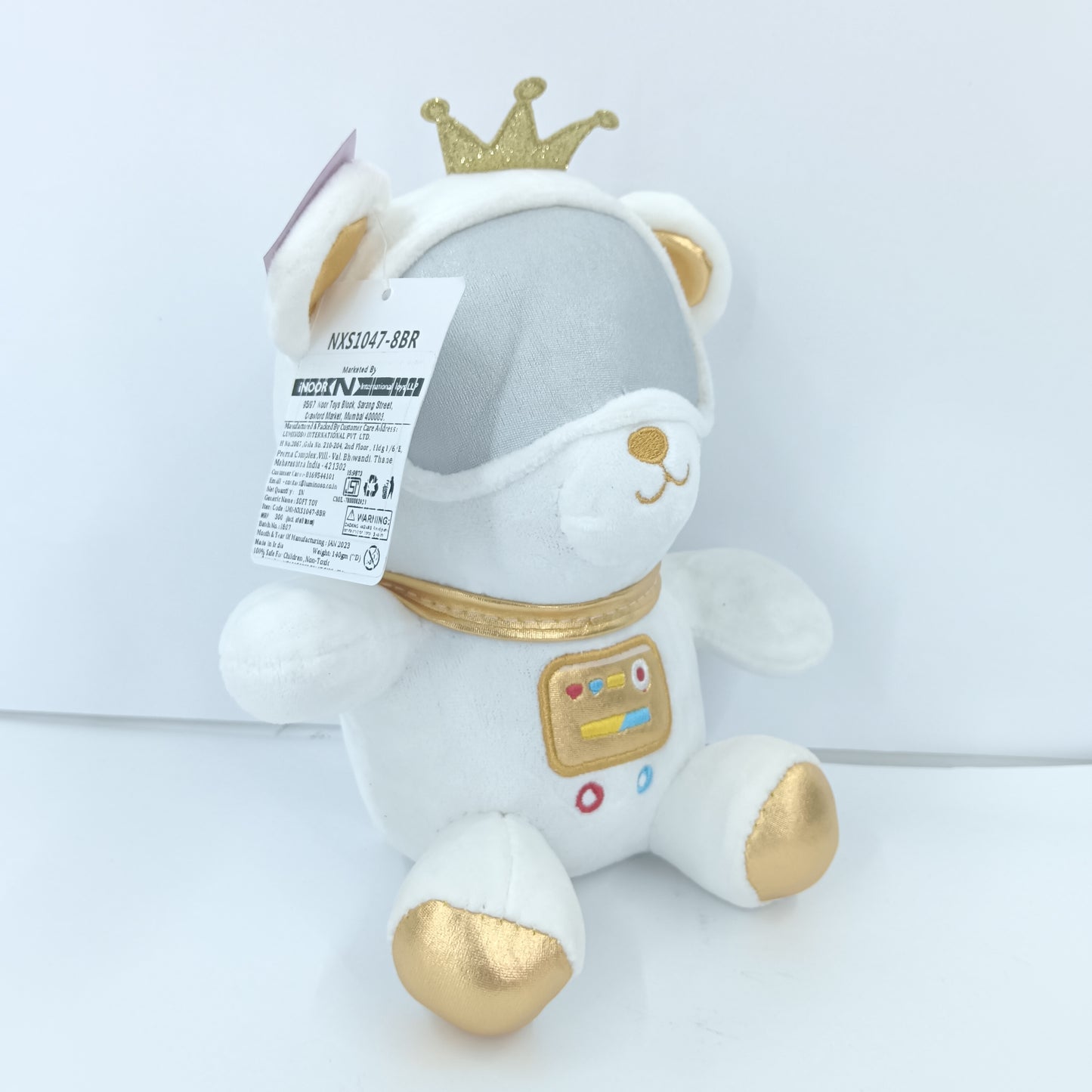 Space astronaut bear soft toy