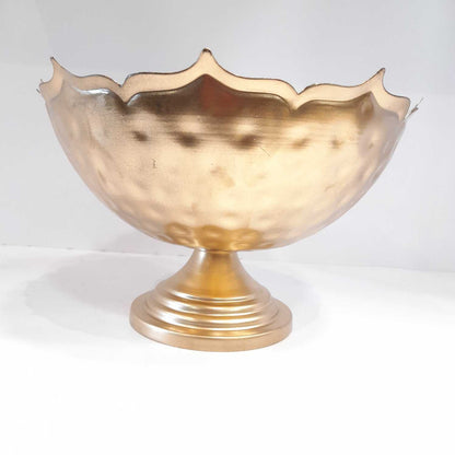 Decorative Corsica Kamal Metal uril Bowl for diwali