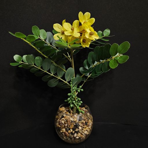 Senna alexandrina decorative artificial plant