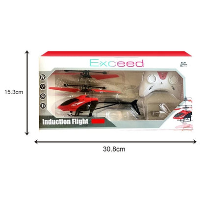 Exceed induction Helicopter with remote Assorted colour 1pc