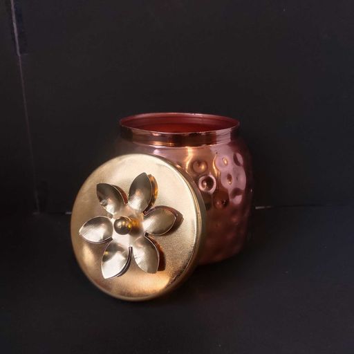 copper coated storage container