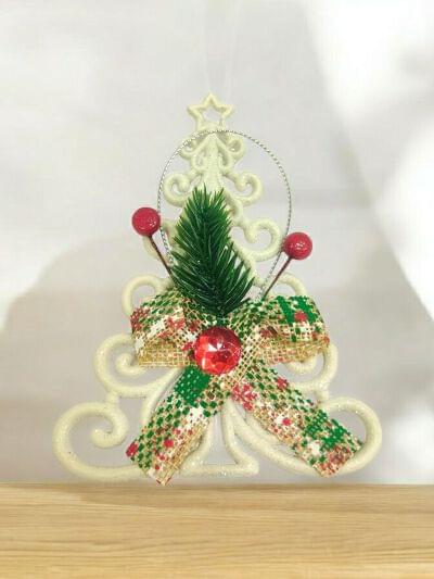 WHITE TREE DECOR