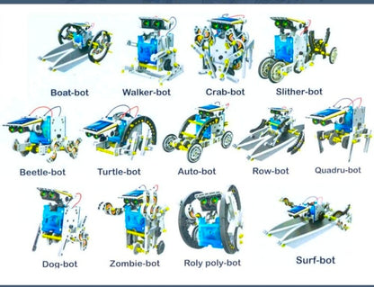 13 in 1 Solar Robot Educational Toy