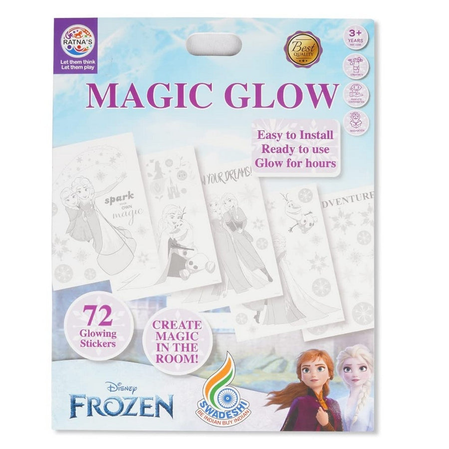 Magic Glow Frozen in The Darkness 72 Wall Stickers for Kids individual rooms