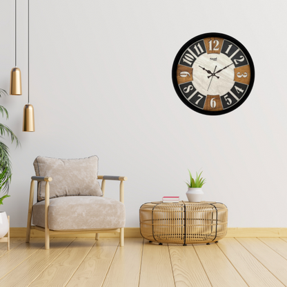 Wooden Wall Clock For Gift Steven 1606