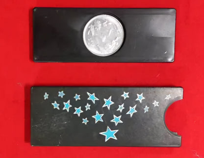 The Mystery Of The Disappearing Reappearing and changing coin The Magic Coin Case Magic Trick for kids