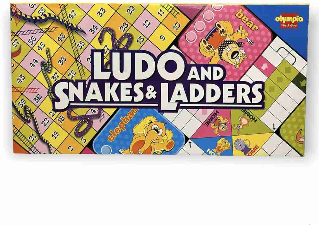 Game Combo Pack of Ludo and Snakes and Ladders for Family and Friends Fun and Entertainment Play