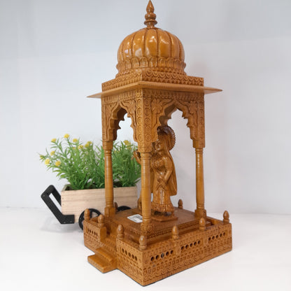 Wooden Radha Krishna Madir