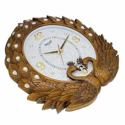 PEACOCK ANTIQUE CLOCK 2501