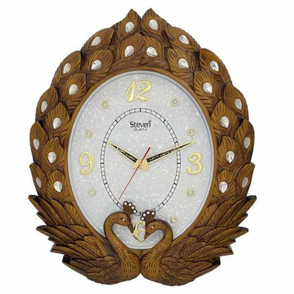 PEACOCK ANTIQUE CLOCK 2501