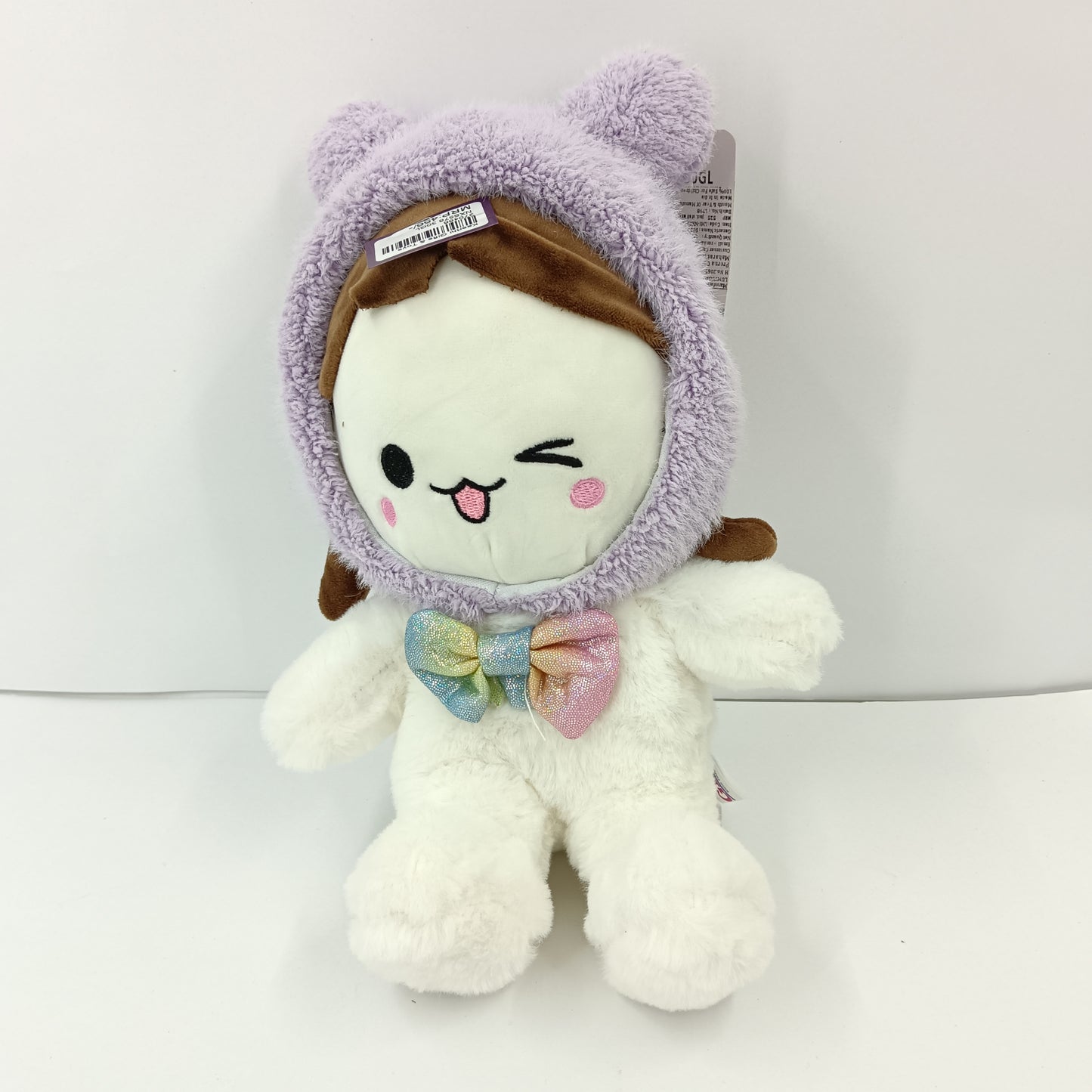 Cute rabbit dressed baby girl soft toy