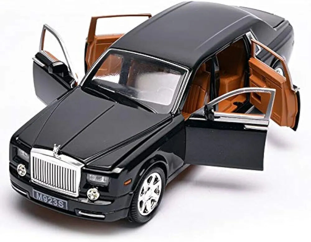 Roles Royce Metal Die-cast pull back car with Openable Doors toy cars for kids and Adults gifting