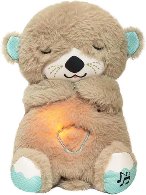 Breathing Teddy with Soothing Sound & light