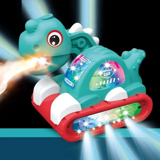 Spray Walking Dinosaur Toy with Lights and Sounds for Kids