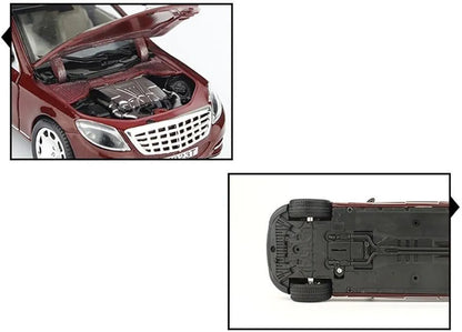 Die-Cast Meercedes Maybach Metal Openable Doors Car for Kids