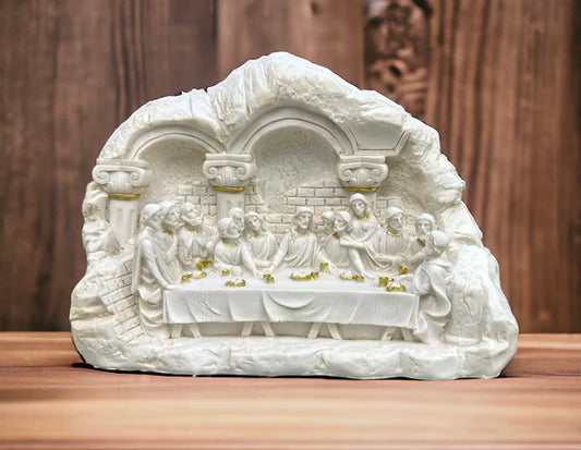 Handmade Last Supper Table Showpiece Figurine