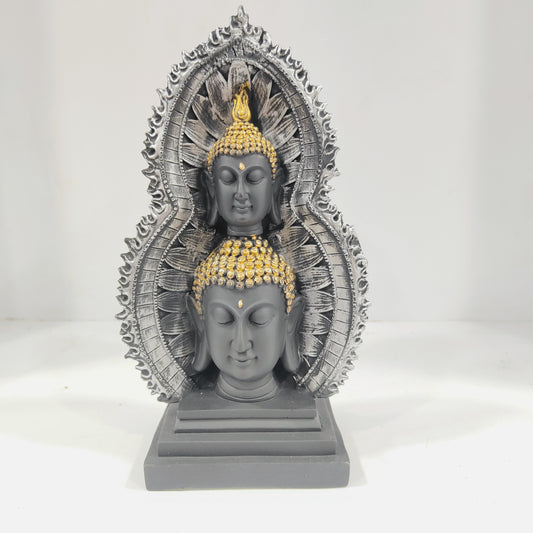 Buddha Statue for Living Room Set of 2