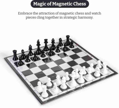 Expert magnetic Chess Magnetic Challenge Chess Set Magnetic Pieces and Extra Queens for 2 Players Kids and Adults