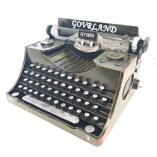 Vintage Typewriter model metal craft showpiece