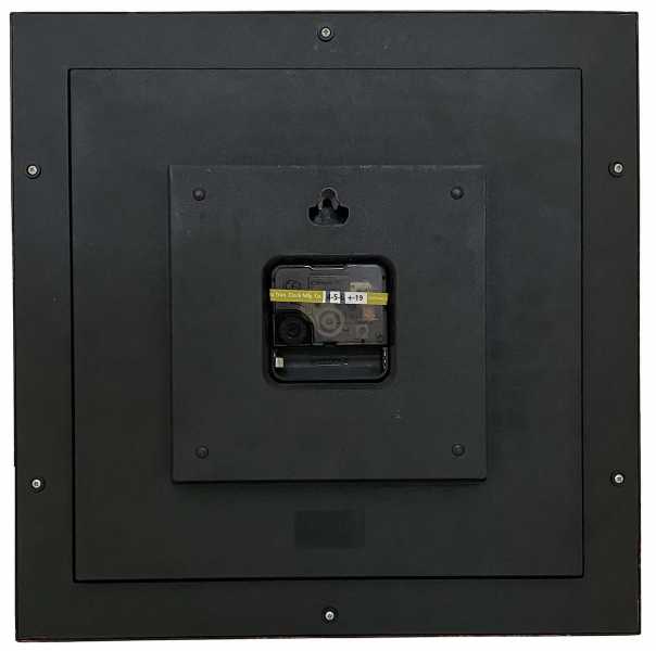 SQUARE LED WALL CLOCK 12002