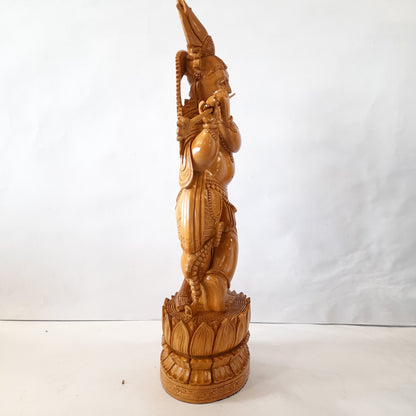 Wooden Bal Gopal Standing Super Fine