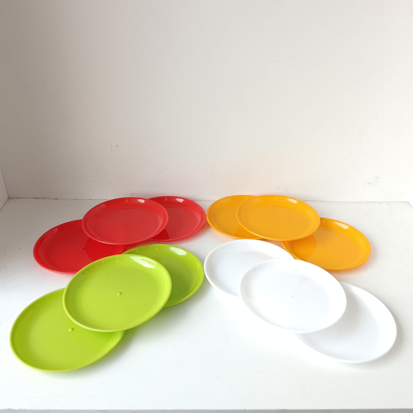 Breakfast and snacks plates 12 pieces set