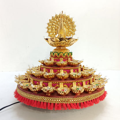 LED DIYA REVOLVING STAND