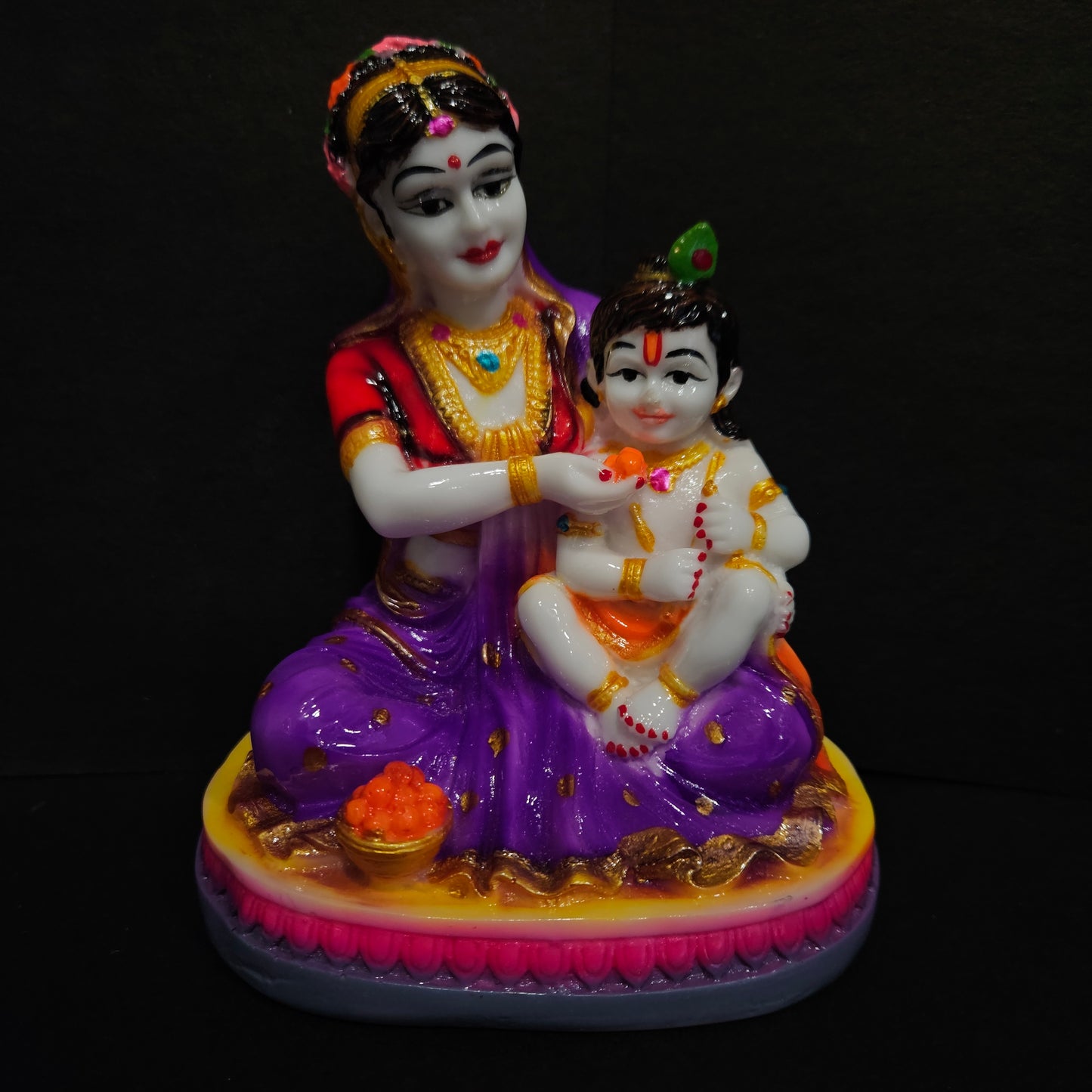 Decorative Yasoda Krishna Idol for Home Decor