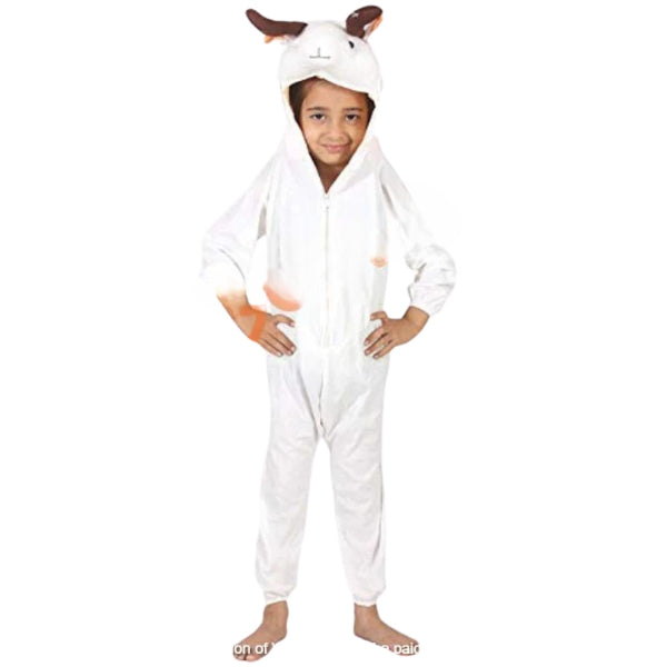 Goat Animal Costume - 2-4 Years/S