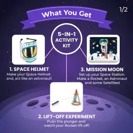 Space Explorer - 5 in 1 Activity Kit