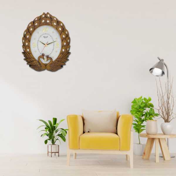 PEACOCK ANTIQUE CLOCK 2501