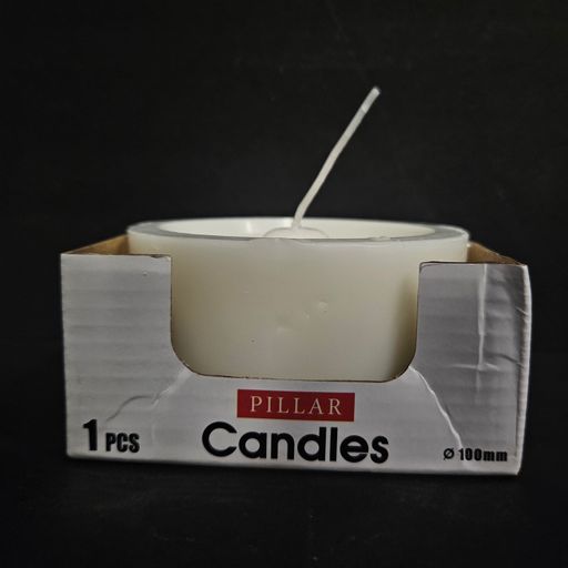 Pure wax big size t-light aromatic smokeless candle