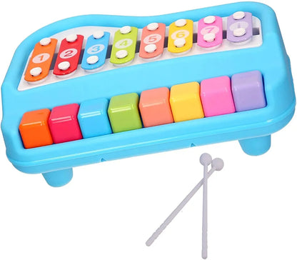 Key Piano Organ and Xylophone Musical Toy with 2 Mallets for Kids 3 Years Above Old