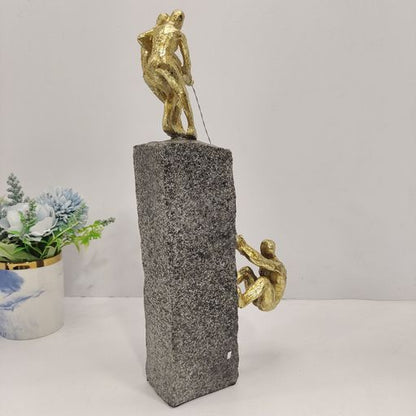 Climbing captured Sculpture for home decoration