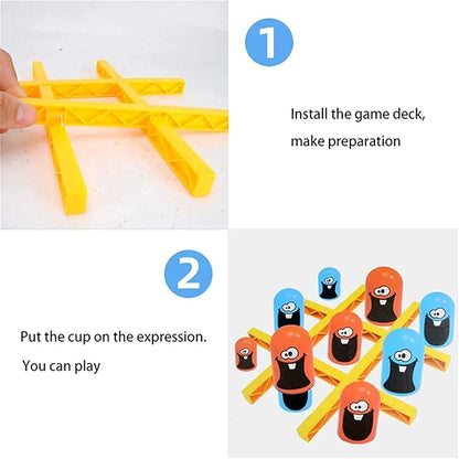 Tic Tac Gobble tic tac toe with a twist gobble up line up and win fun Activity playing set for kids