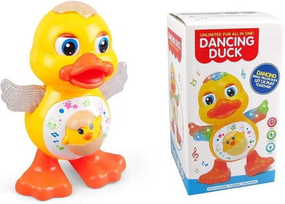 Dancing Duck Toy with Vibrant Light Effect and Musial Sound Best Gift for Small Age Kids