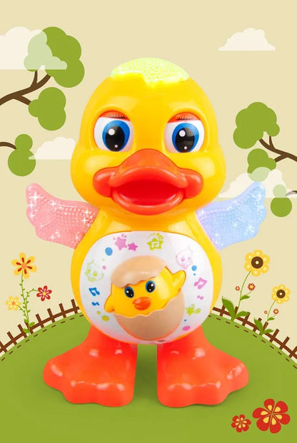 Dancing Duck Toy with Vibrant Light Effect and Musial Sound Best Gift for Small Age Kids