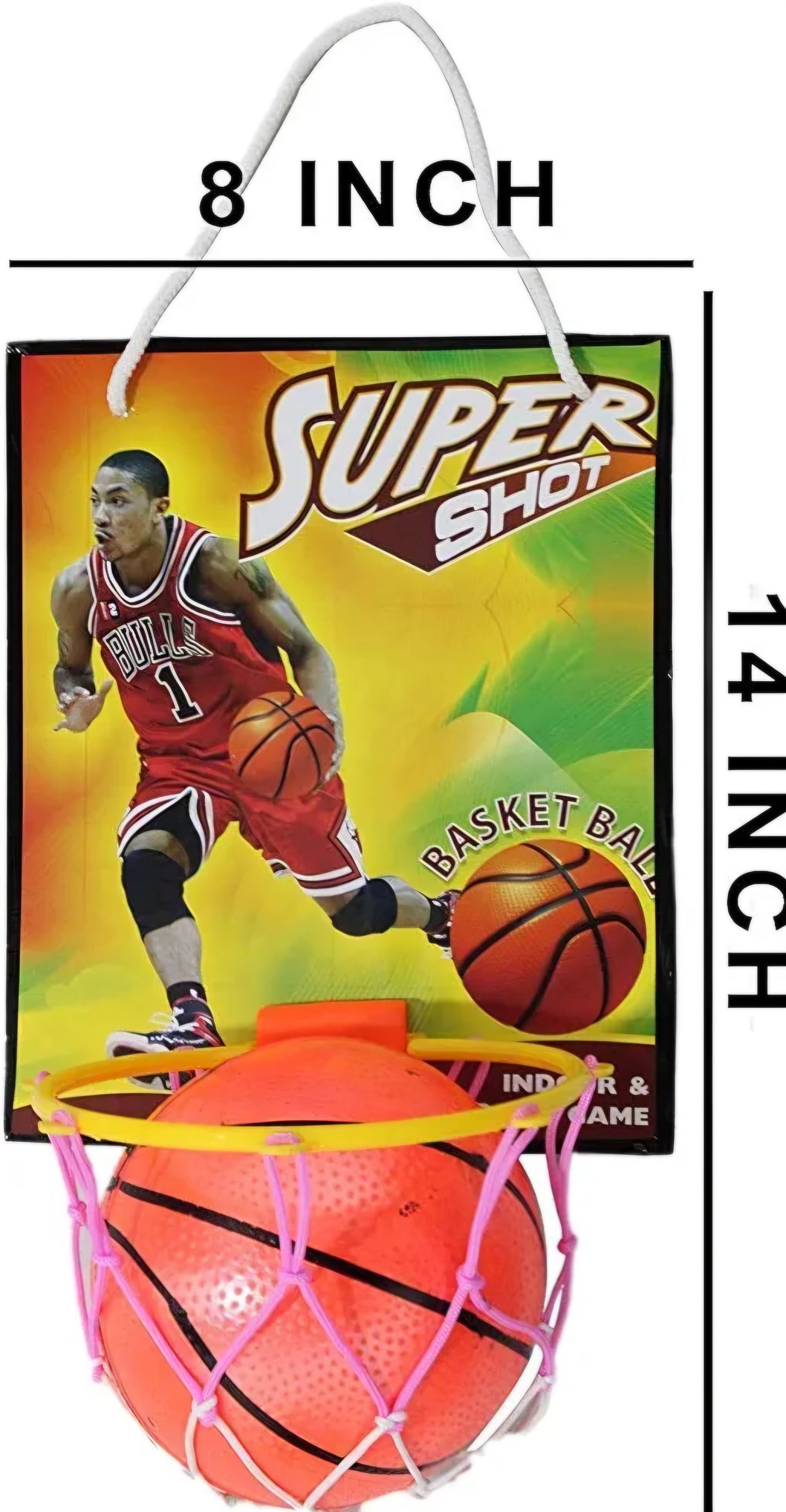 Super Shot Outdoor Game Toys for Playing Basket Ball Net