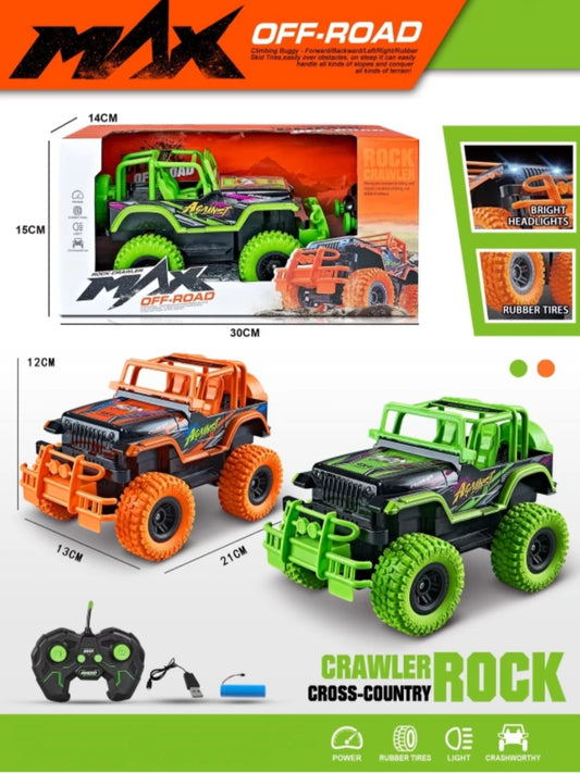 Rock crawler max off road remote control jeep