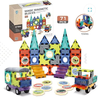 Magic magnetic blocks 72 pcs