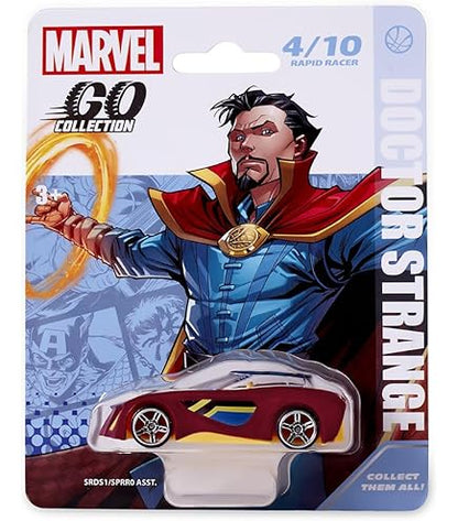 Marvel Go Collection Spider-Man Rapid Racer toy car.