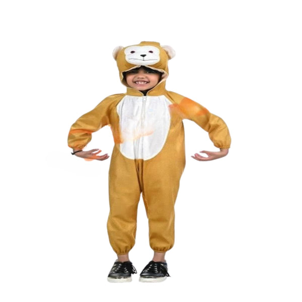 Monkey Animal Costume - 2-4 Years/S