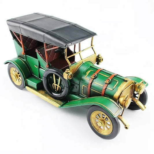 Antique Diecast Cars Vintage Model Metal Toy Car Collection for Home Pub bar Office Coffee Decoration Kids Toys Birthday Gift